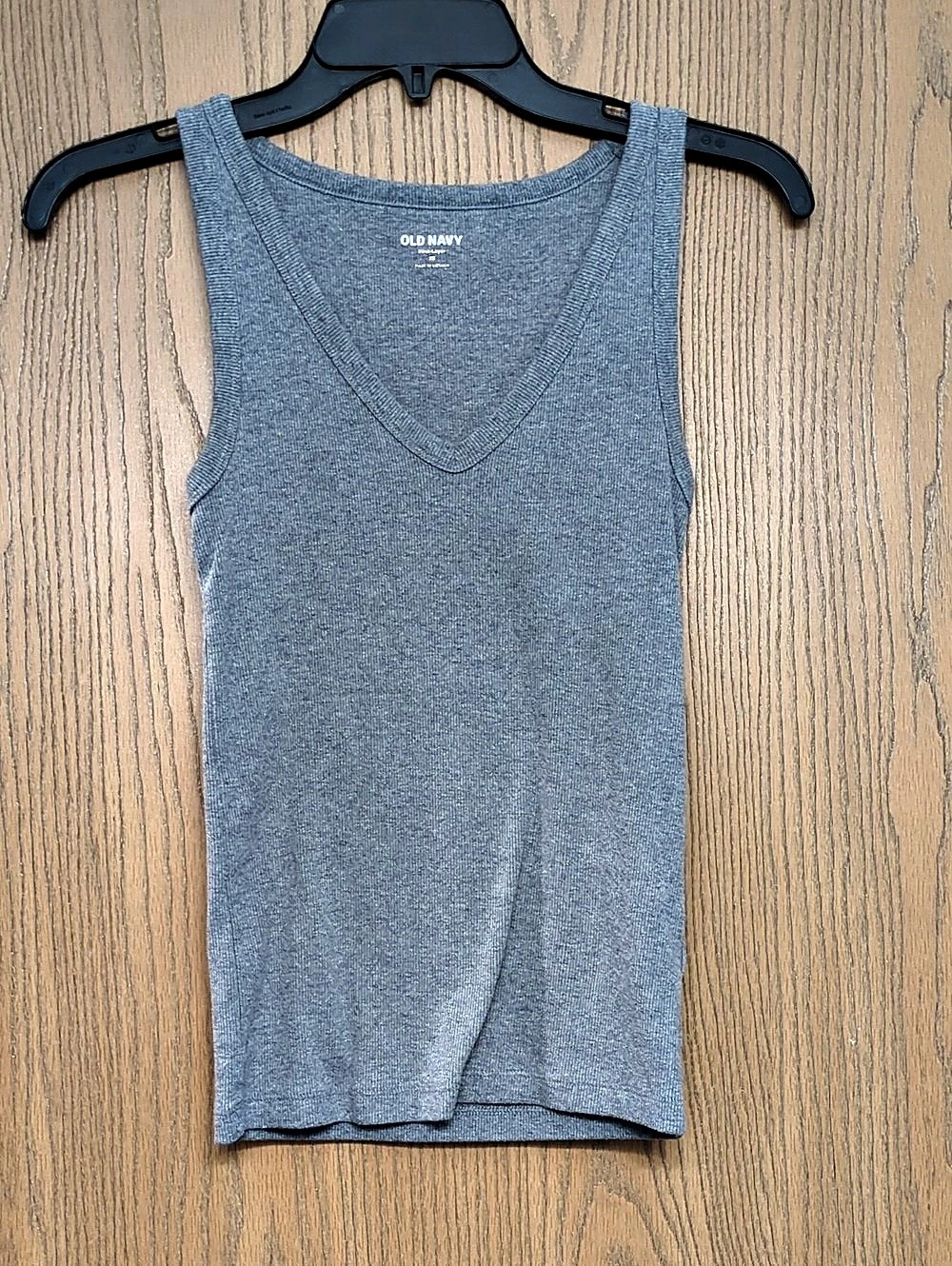 Old Navy First-Layer V-Neck Tank Top Gray XS